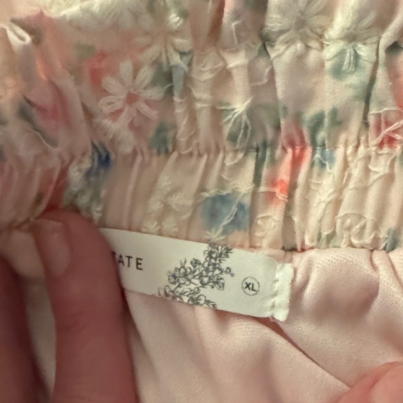 Altar'd State Floral Maxi Skirt in Light Pink - Picture 5 of 5